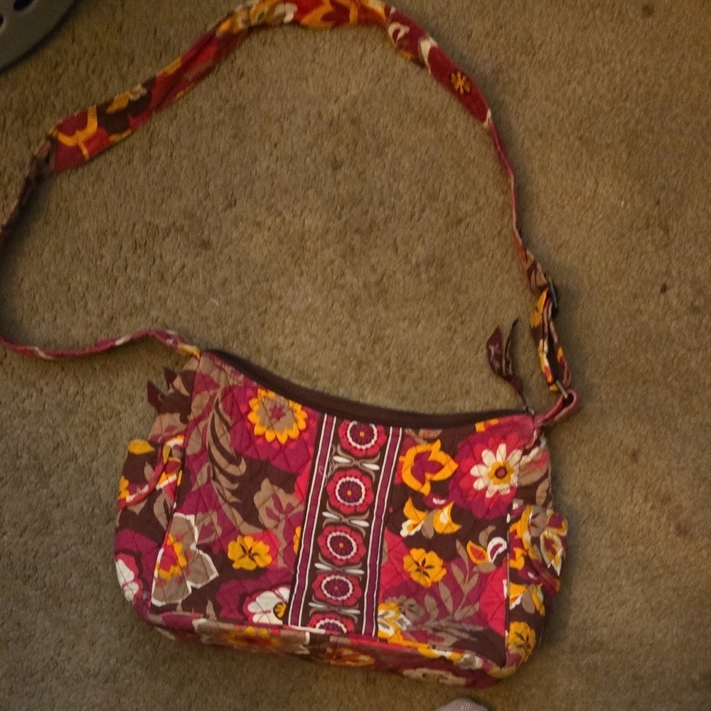 Floral Patterned Shoulder Bag